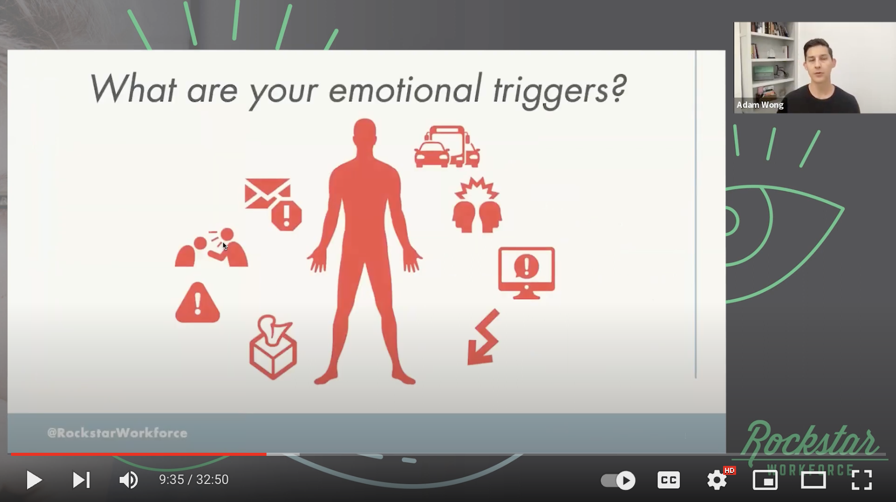 Improve EQ by identifying emotional triggers.